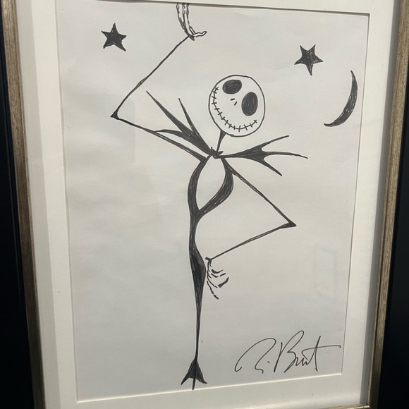 Authentic Tim Burton sketch - Picture 3 of 3